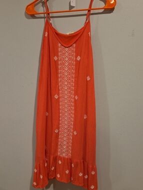 #5 Japna Sleeveless Embroidered Flowy Dress